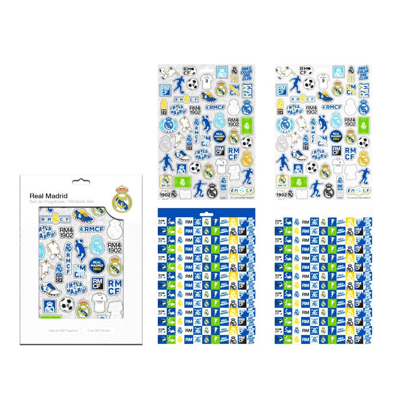 Real Madrid - Klistermärken 300-pack