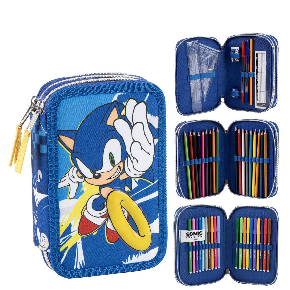 Sonic Pennfodral med tillbehör