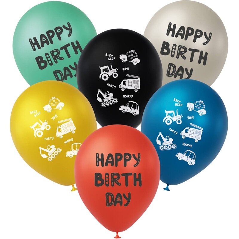 Vägarbete Ballonger 6-pack