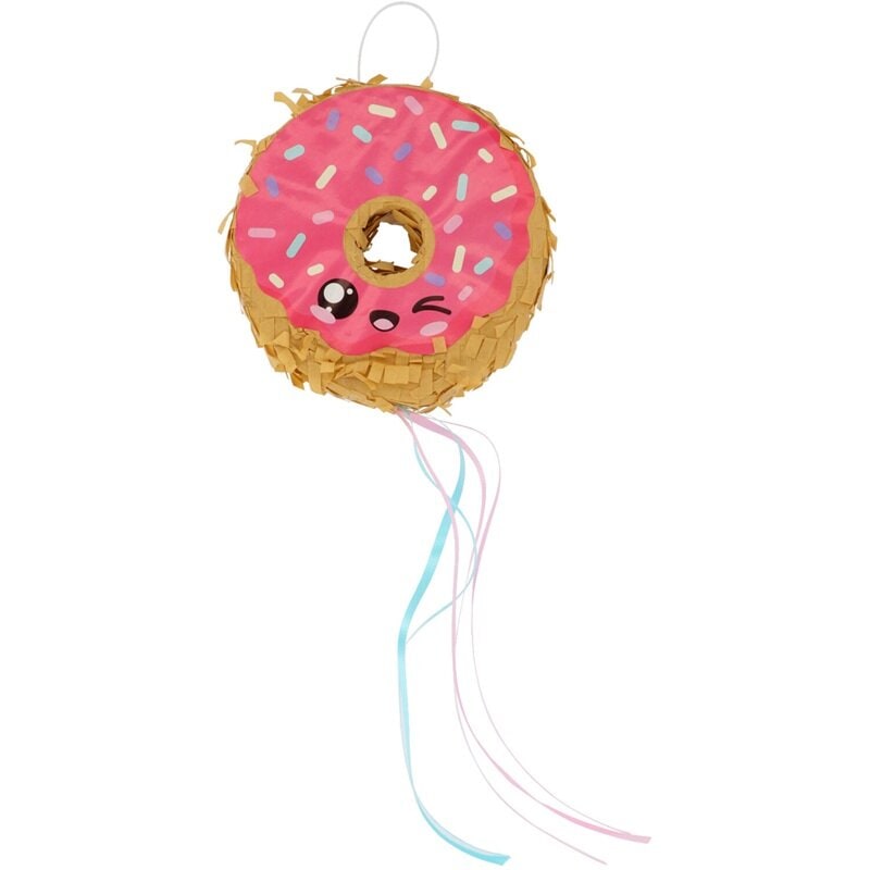 Mini Piñatas Kawaii Donut & Glass