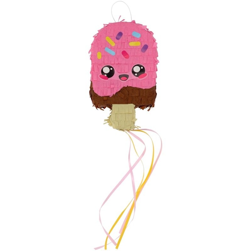 Mini Piñatas Kawaii Donut & Glass