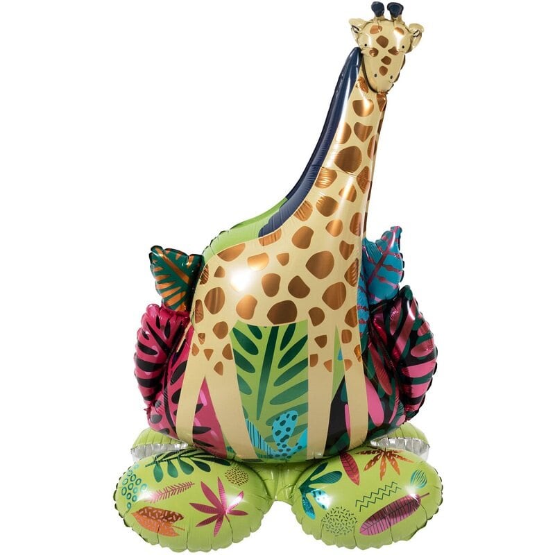 Folieballong Fristående Giraff 53 x 79 cm