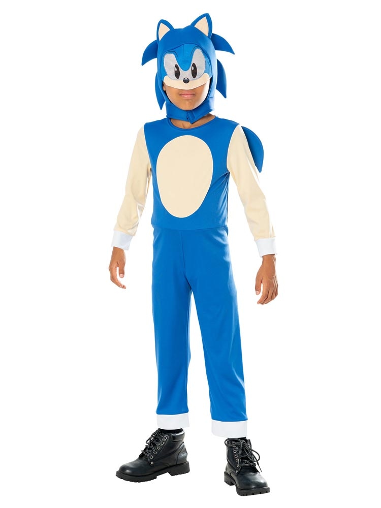 Sonic Maskeraddräkt Deluxe 9-10 år