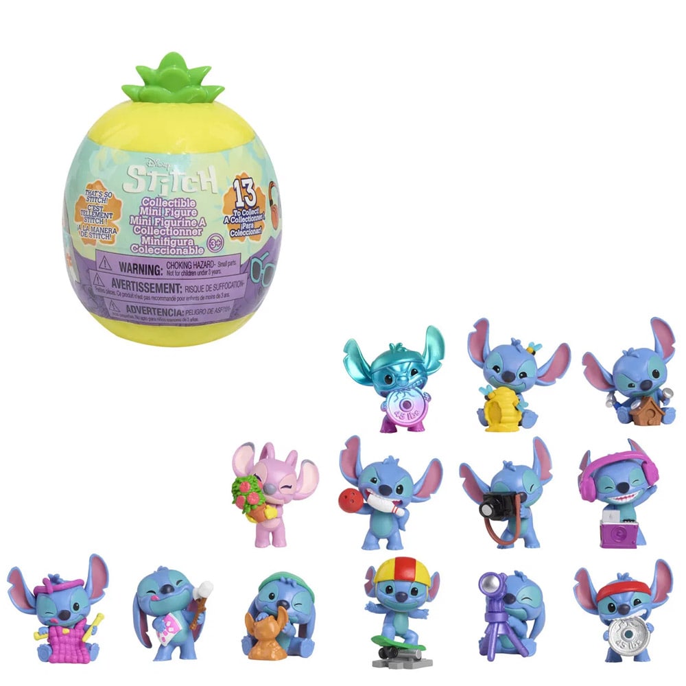 Stitch överraskningsägg med samlarfigur
