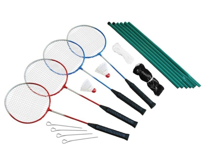 Badmintonset med nät