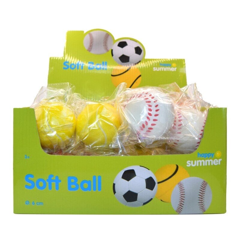 Happy Summer Sportsbollar 6 cm