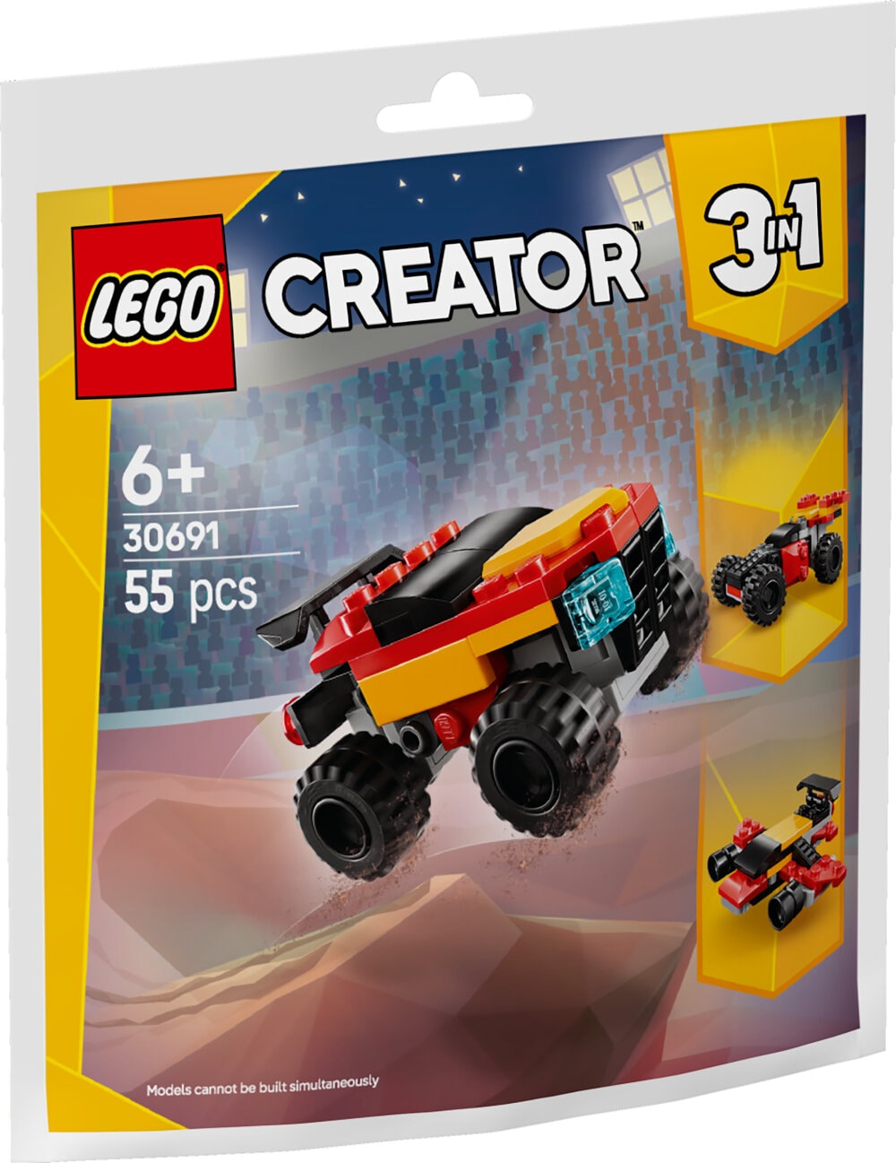 LEGO Creator - Ändringsbar minimonstertruck 6+