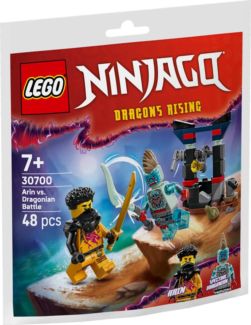 LEGO Ninjago - Arins strid mot dragonier 7+