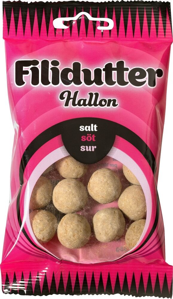 Filidutter Hallon 65 gram