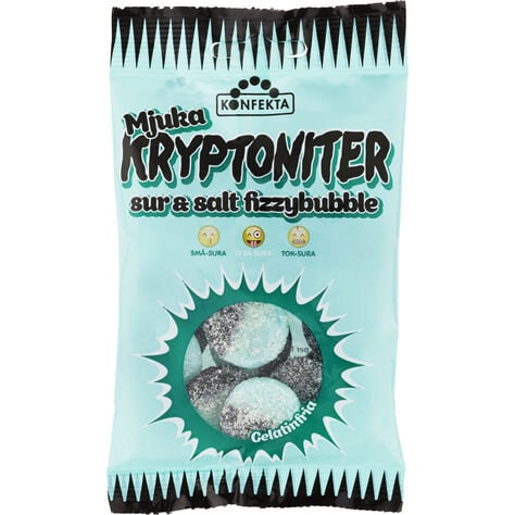 Kryptoniter Mjuka Fizzybubble 60 gram