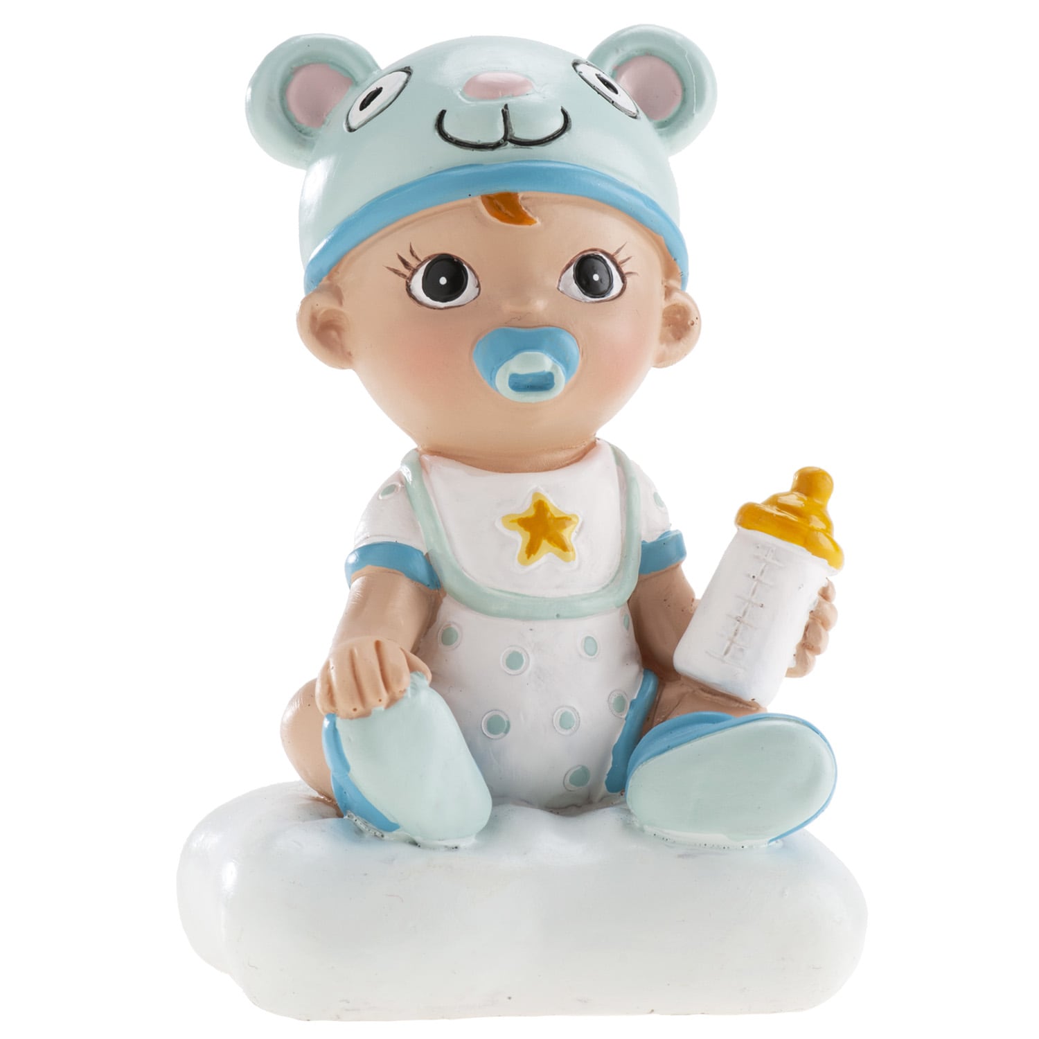 Cake Topper - Baby Pojke 9 cm