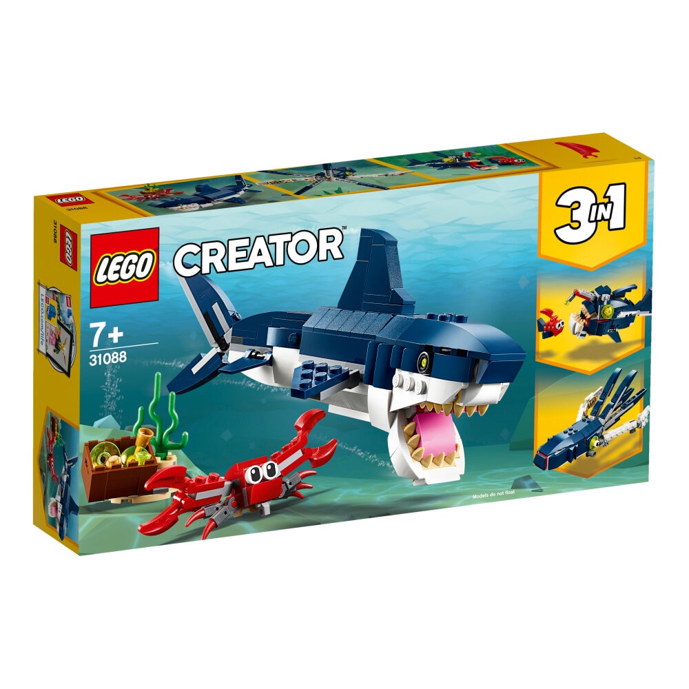 LEGO Creator - Djuphavsvarelser 7+