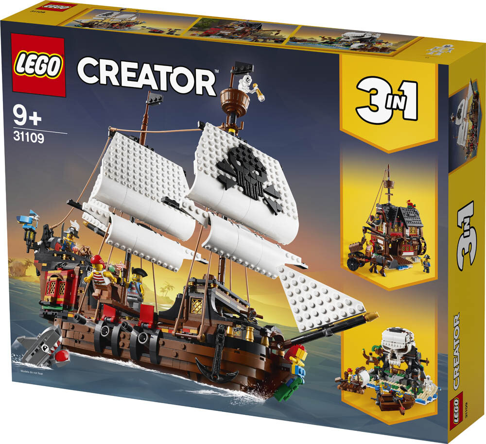 LEGO Creator Piratskepp 9+