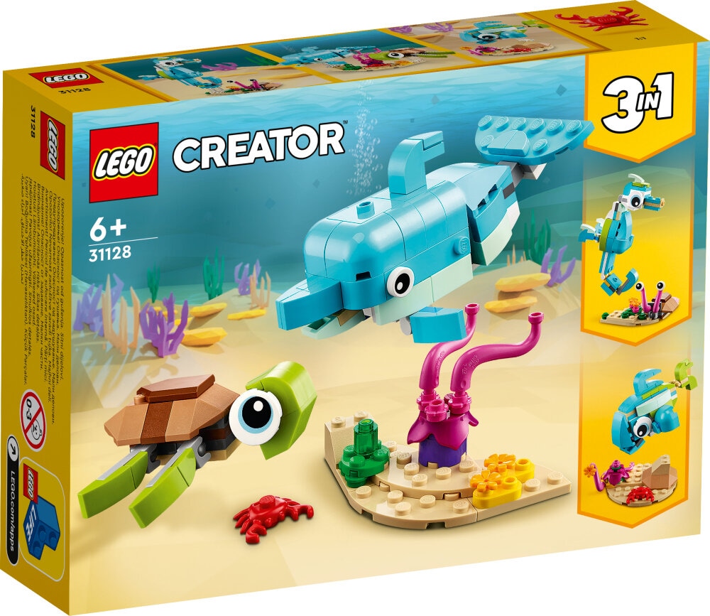 LEGO Creator - Delfin och sköldpadda 6+