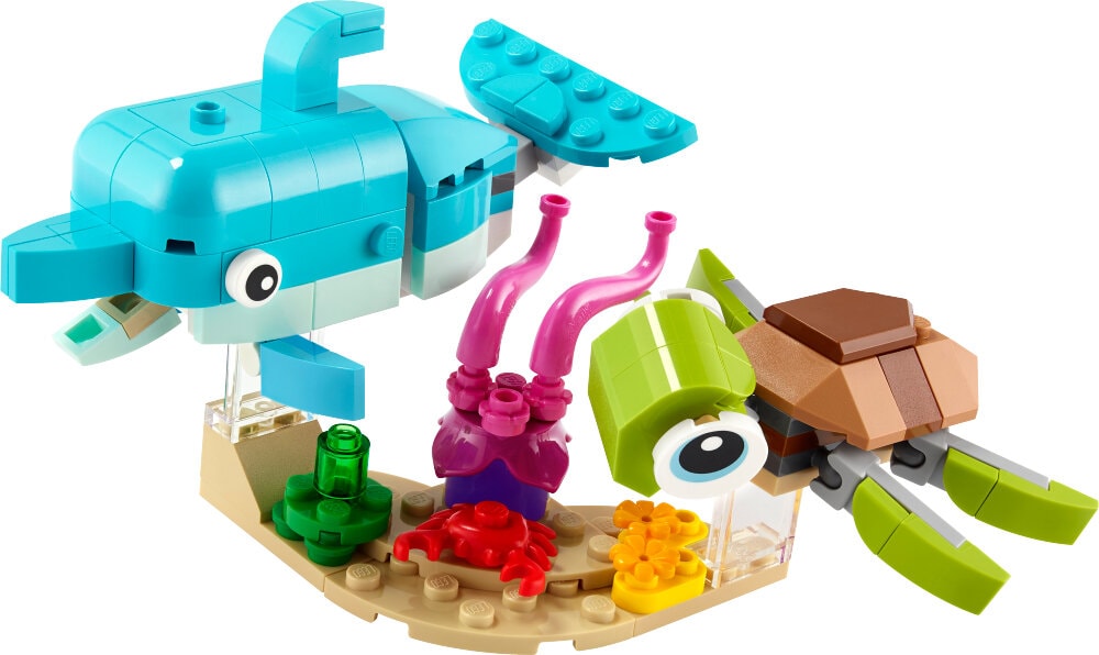 LEGO Creator - Delfin och sköldpadda 6+