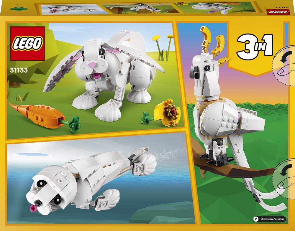 LEGO Creator - Vit kanin 8+
