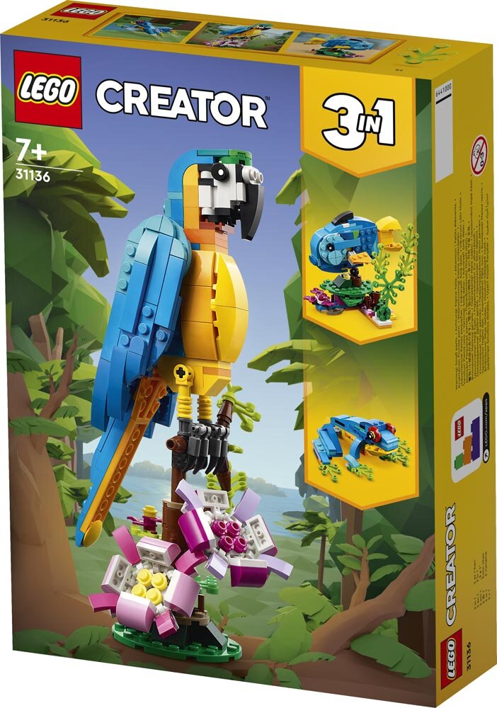 LEGO Creator - Exotisk papegoja 7+