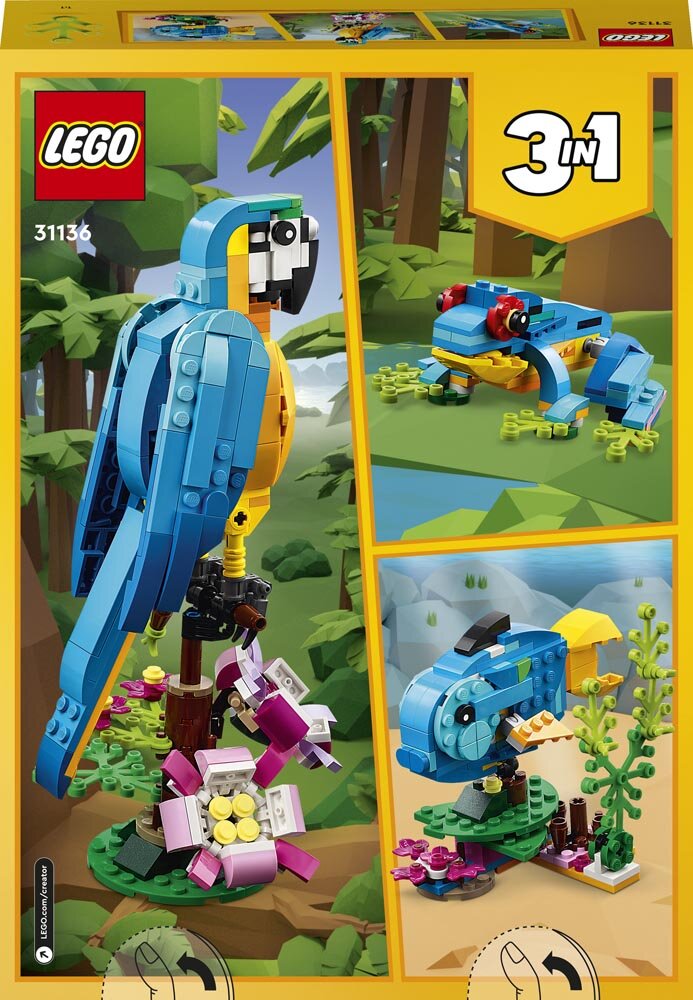 LEGO Creator - Exotisk papegoja 7+