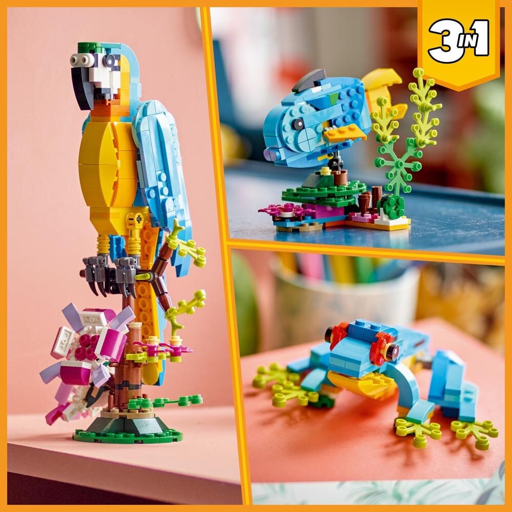 LEGO Creator - Exotisk papegoja 7+