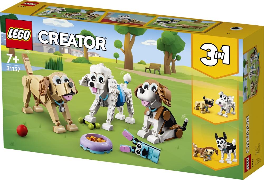 LEGO Creator - Gulliga hundar 7+