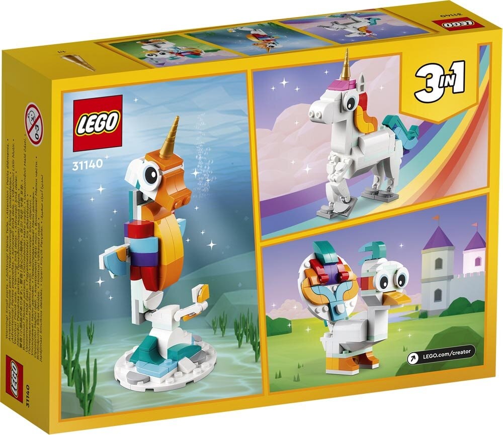 LEGO Creator - Magisk enhörning 7+