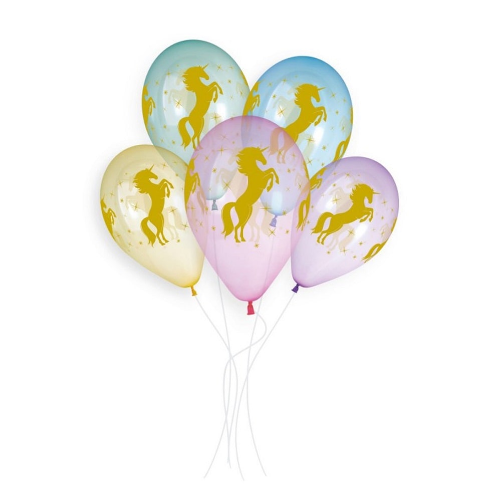 Unicorn Ballonger 5-pack