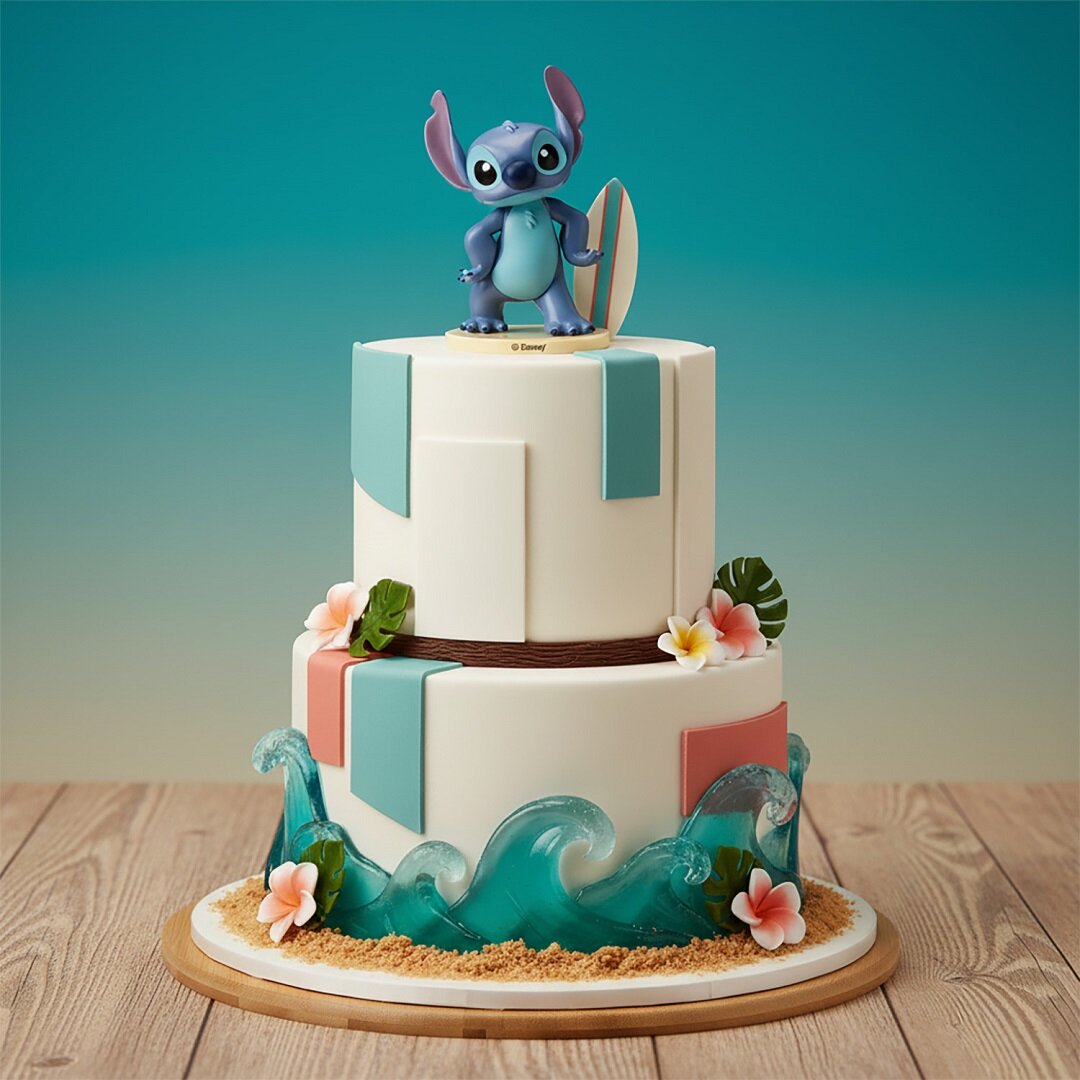 Stitch Tårtfigur 9 cm