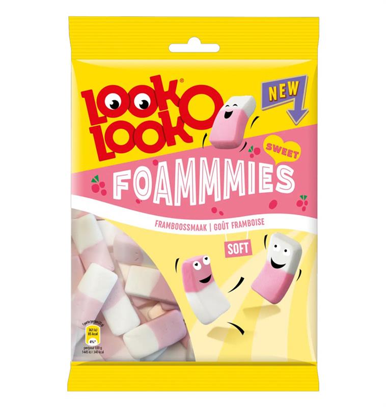 Look-O-Look - Foammies Raspberry 180 gram