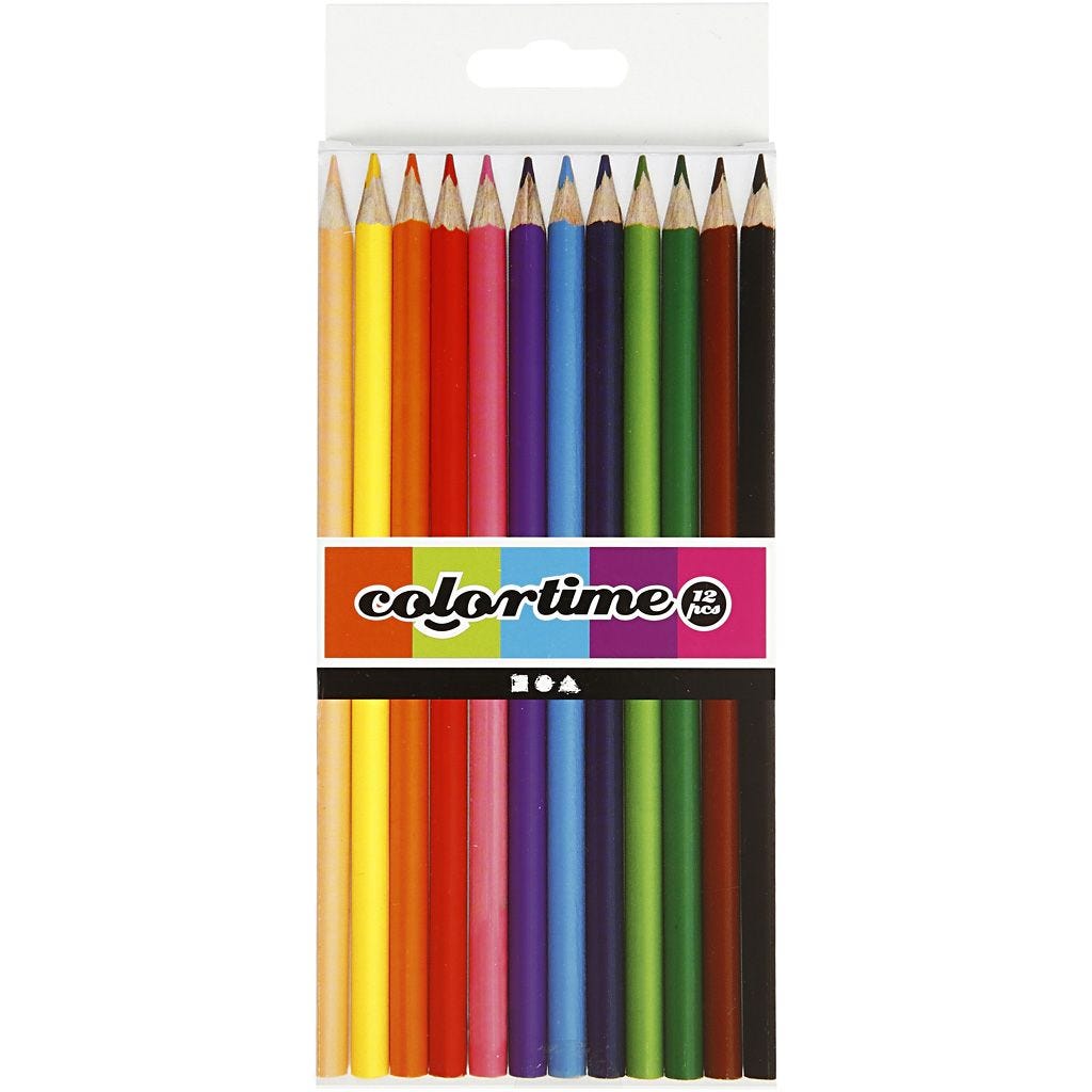 Colortime, Färgpennor 12-pack
