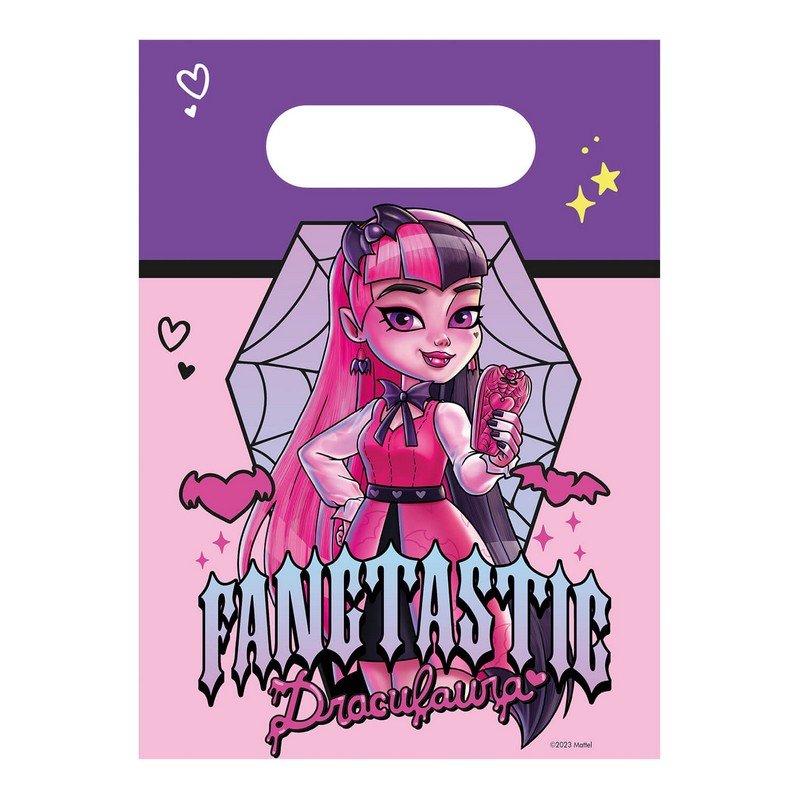 Monster High - Kalaspåsar i papper 4-pack