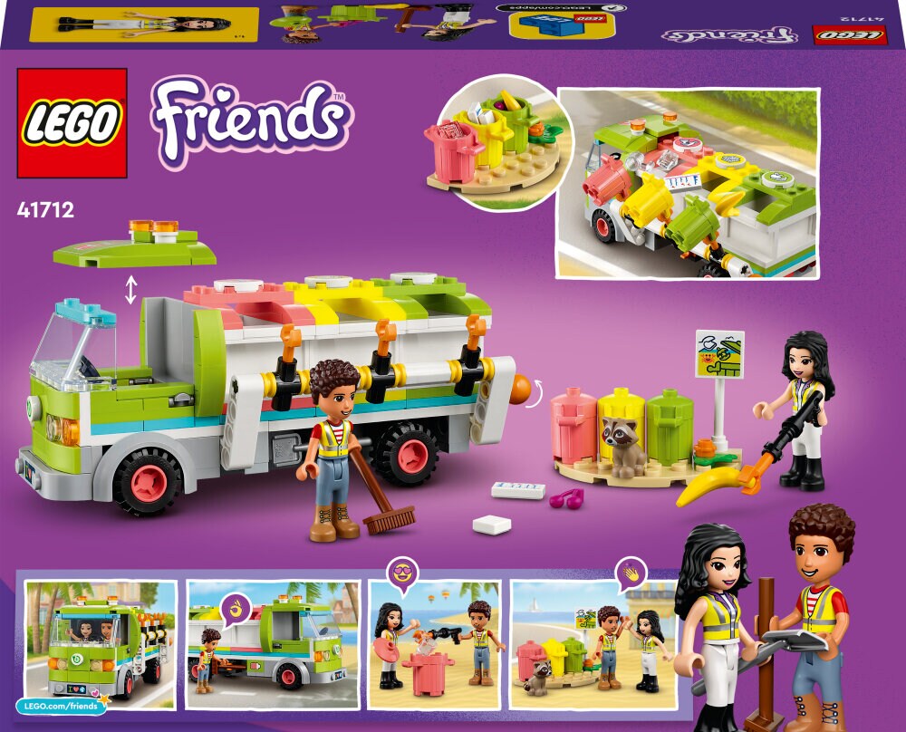 LEGO Friends - Återvinningsbil 6+