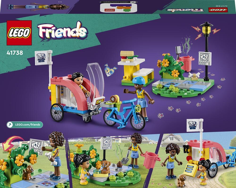 LEGO Friends - Hundräddningscykel 6+