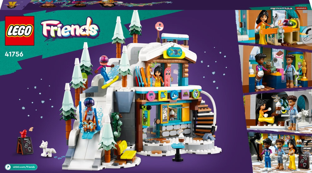 LEGO Friends - Skidbacke och vinterkafé 9+