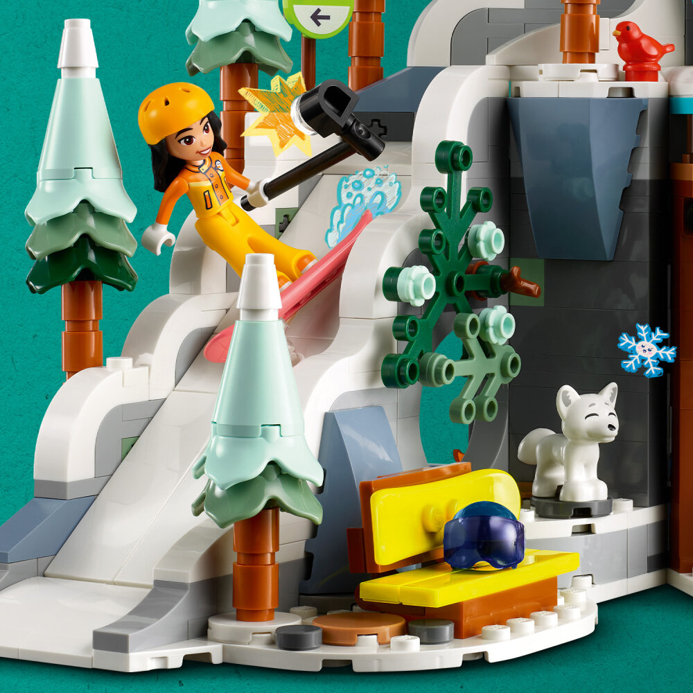 LEGO Friends - Skidbacke och vinterkafé 9+