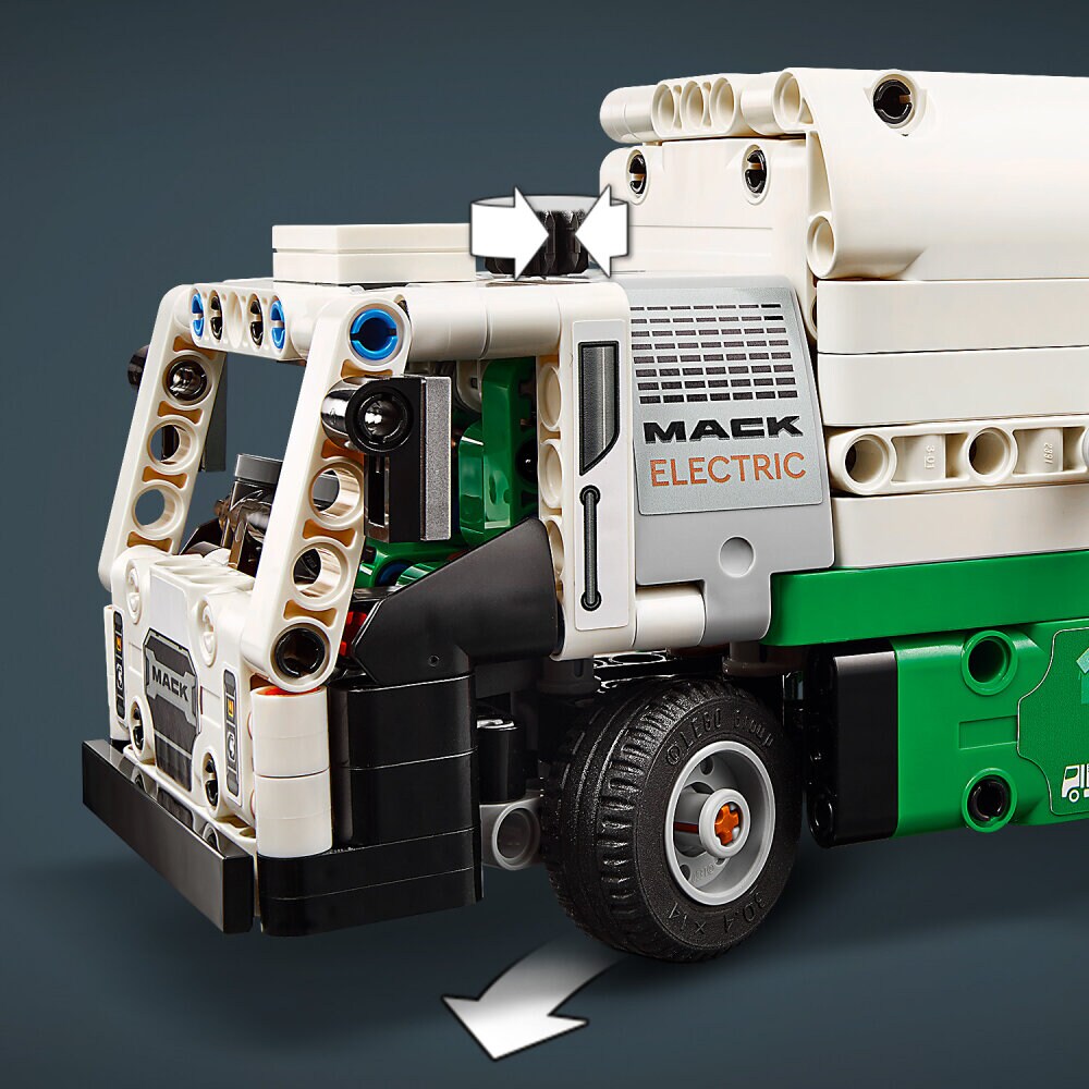 LEGO Technic - Mack LR Eletric sopbil 8+