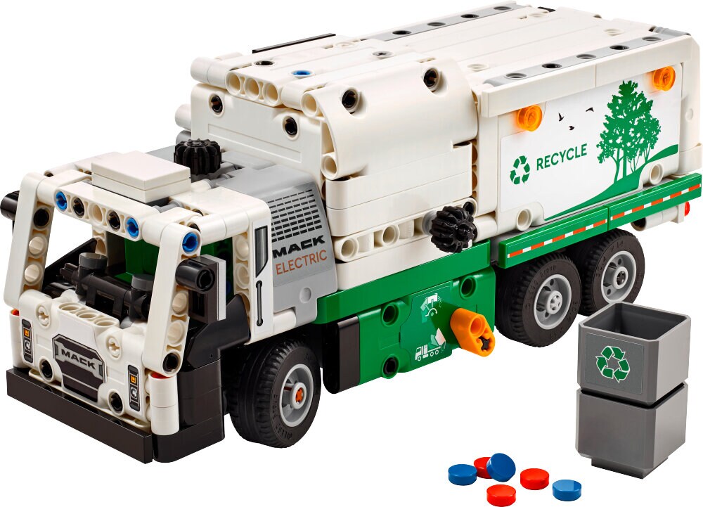 LEGO Technic - Mack LR Eletric sopbil 8+