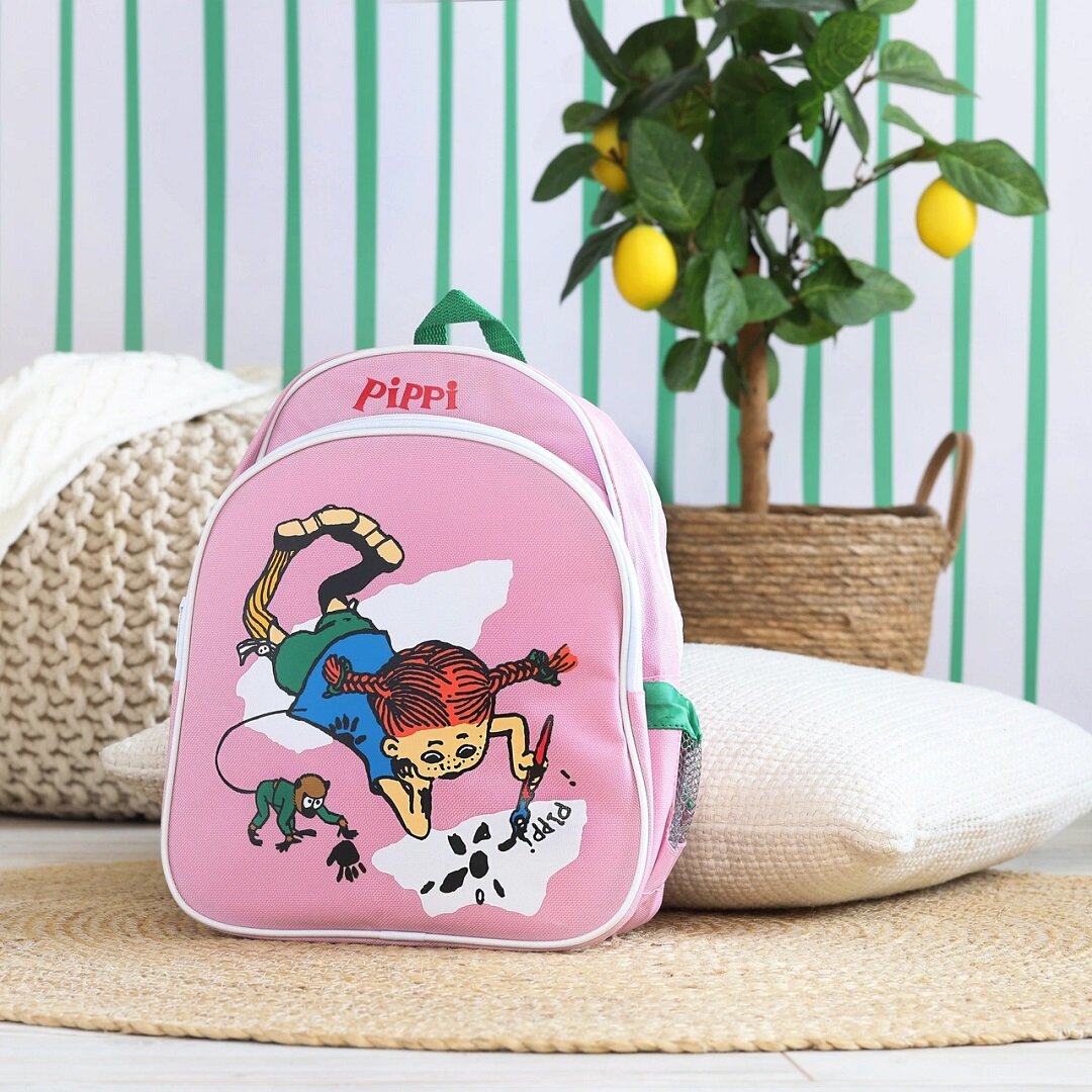 Pippi Långstrump - Ryggsäck Rosa
