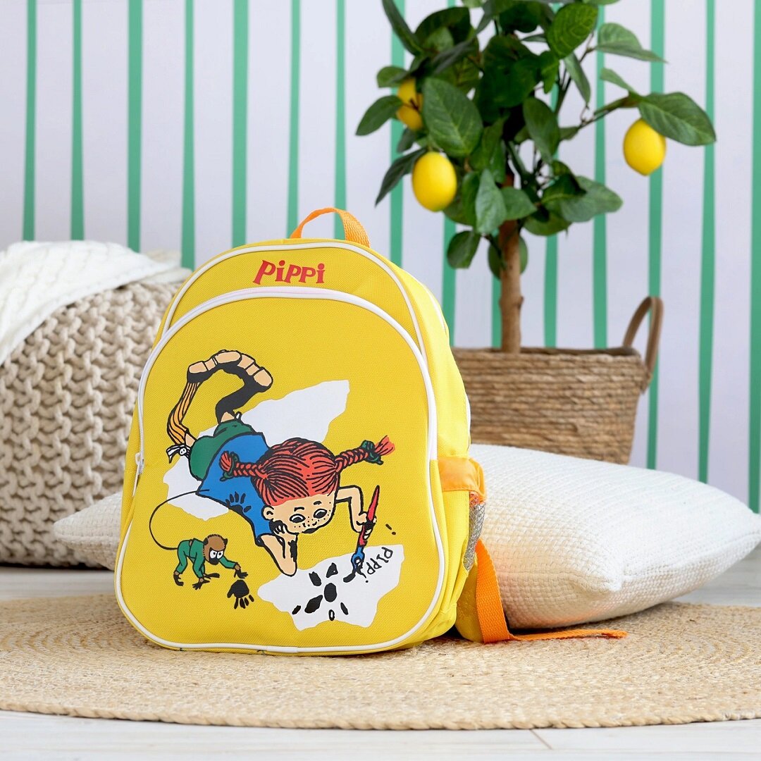 Pippi Långstrump - Ryggsäck Gul
