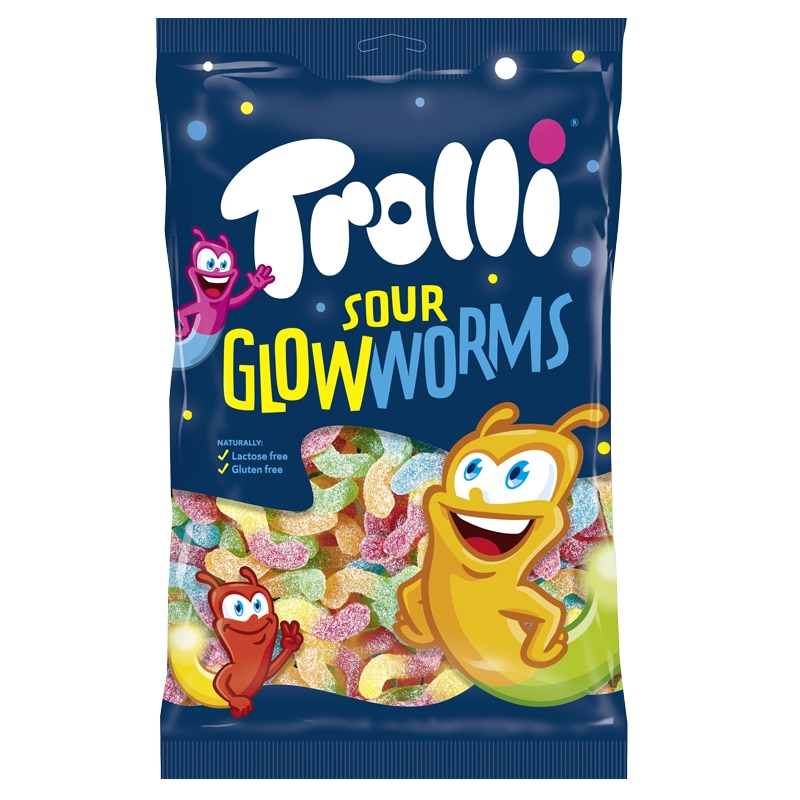 Trolli - Sura Lysmaskar 1 kg