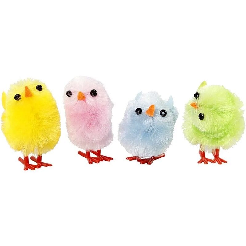 Påskkycklingar i Pastellfärger 12-pack