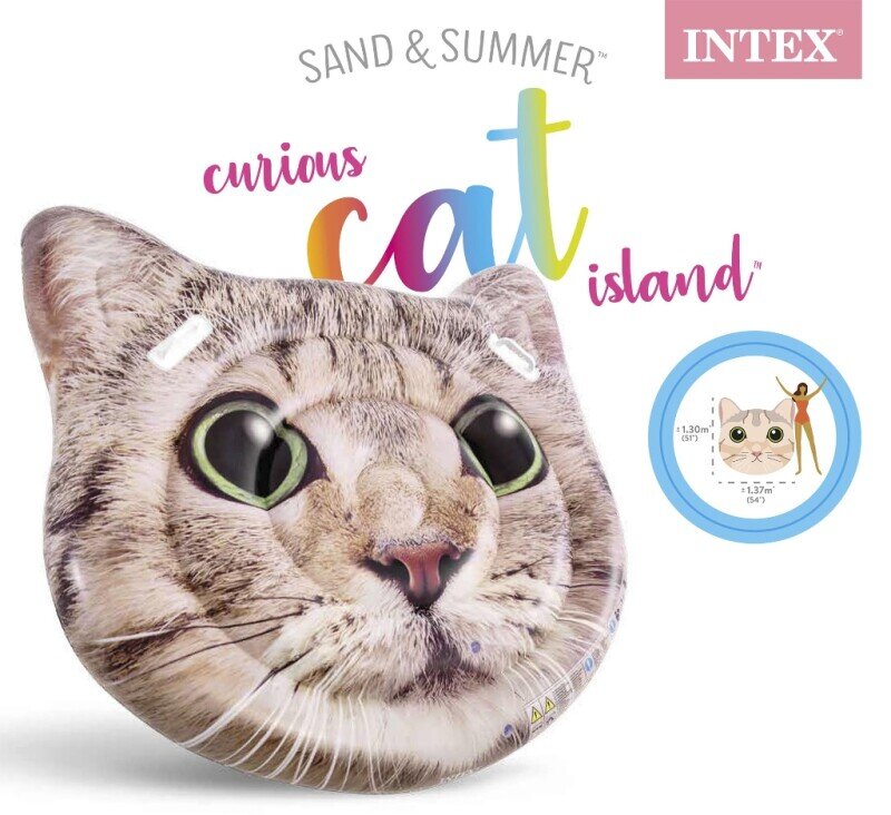 Intex Badmadrass Curious Cat Island 147 cm