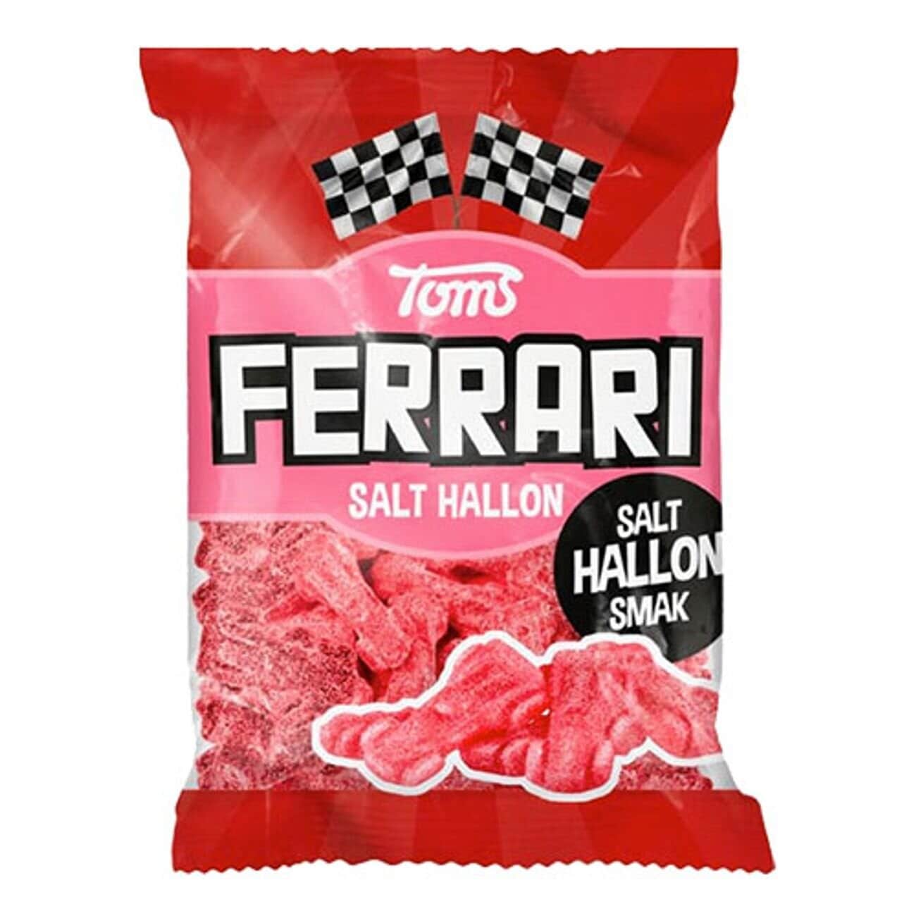 Ferrari Salt Hallon Godispåse 120 gram