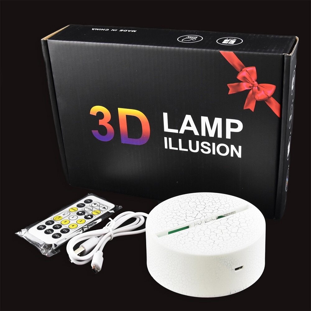 LED Lampa 3D Planetarium