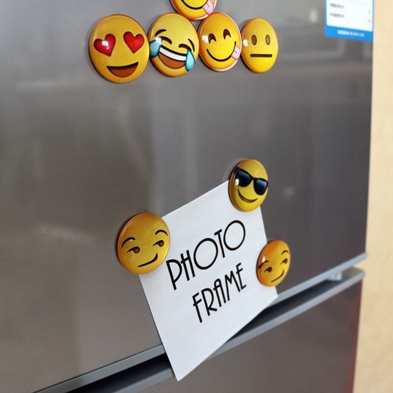 Emoji Kylskåpsmagneter 5-pack