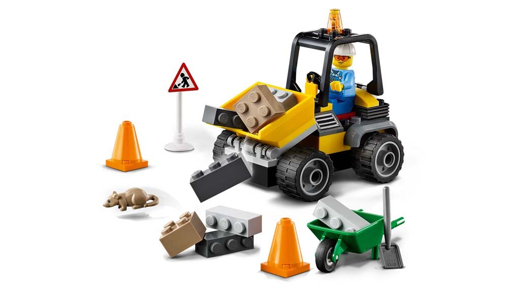 LEGO City - Vägarbetsbil 4+