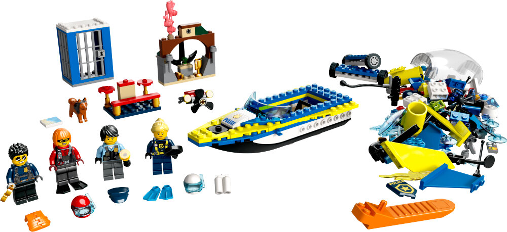 LEGO City - Uppdrag med sjöpolisen 6+