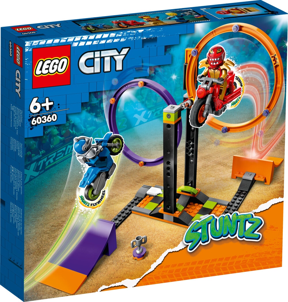 LEGO City - Snurrande stuntutmaning 6+