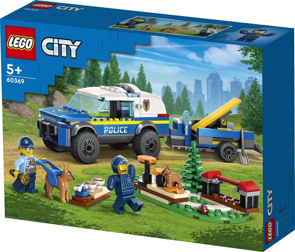 LEGO City - Polisens mobila hundträning 6+