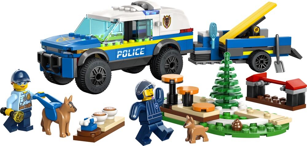 LEGO City - Polisens mobila hundträning 6+