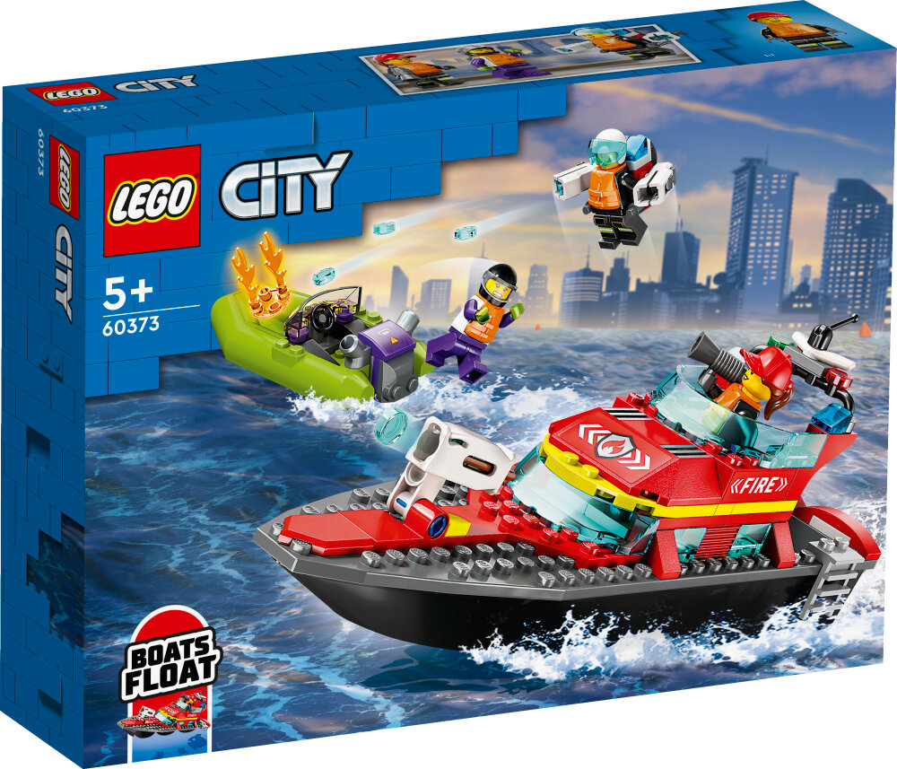 LEGO City - Brandräddningsbåt 5+